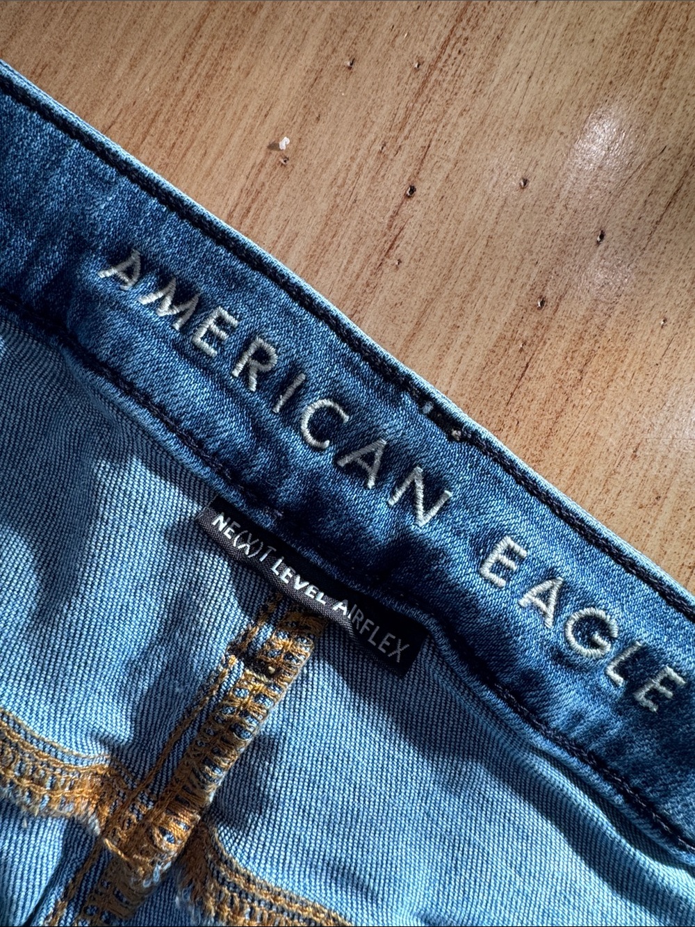 American Eagle Outfitters Men's Medium Blue Skinny Jeans